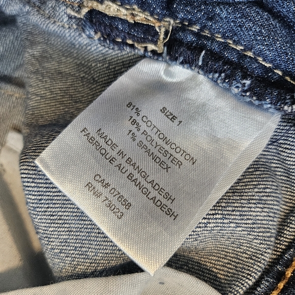 5/$25(#5) Bongo flare jeans sz1 (junior) - Picture 4 of 7